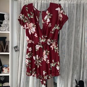 Floral romper